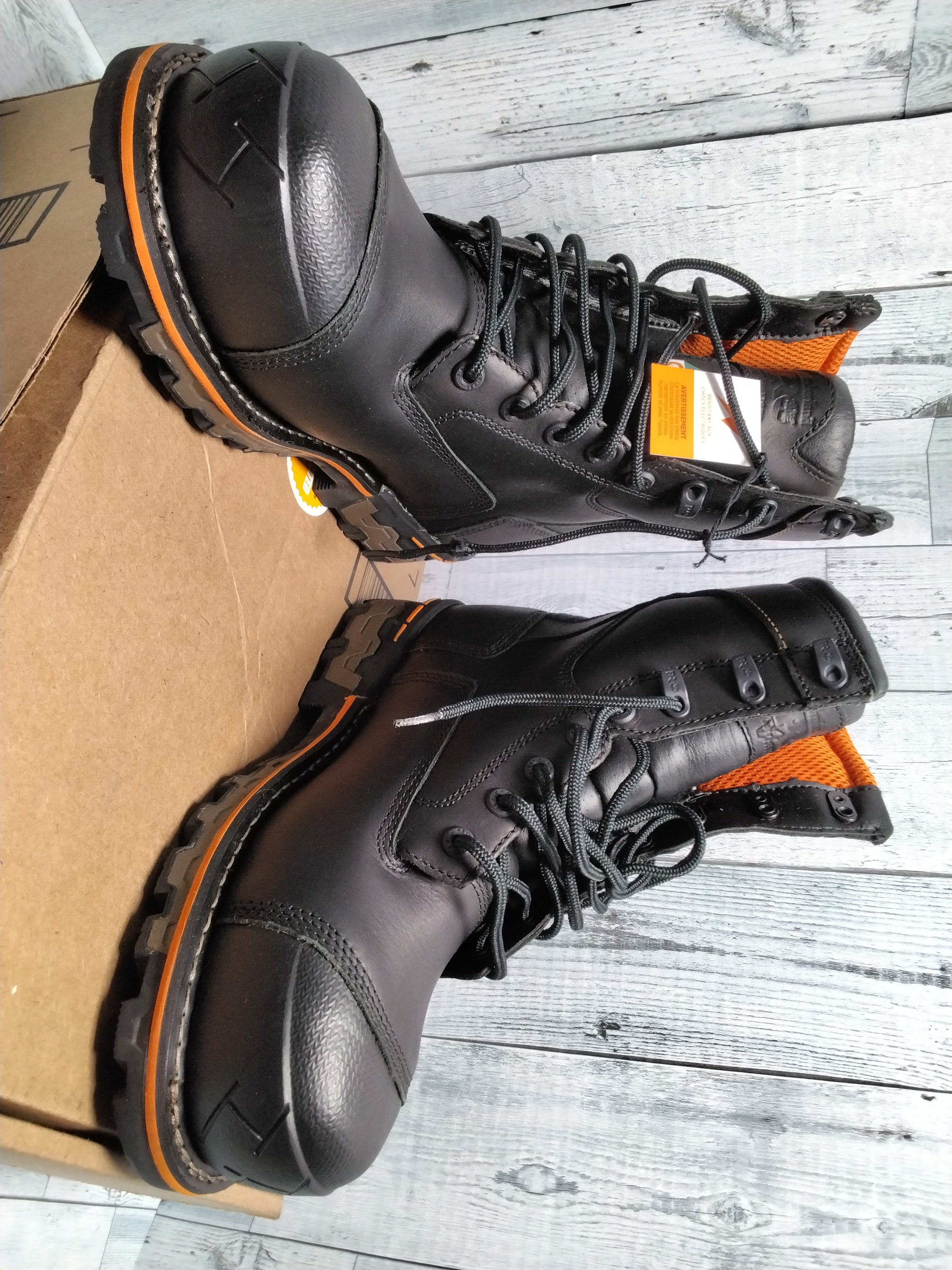 Timberland PRO Men's Boondock 8" Puncture Resistant Waterproof Industrial Boot (7915354128622)